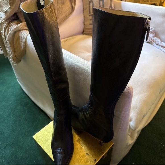 Gucci Black Over the Knee Boots - Picture 1 of 4
